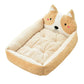 "Lit pour chien et chat doux et confortable avec un design mignon" Beige Dog