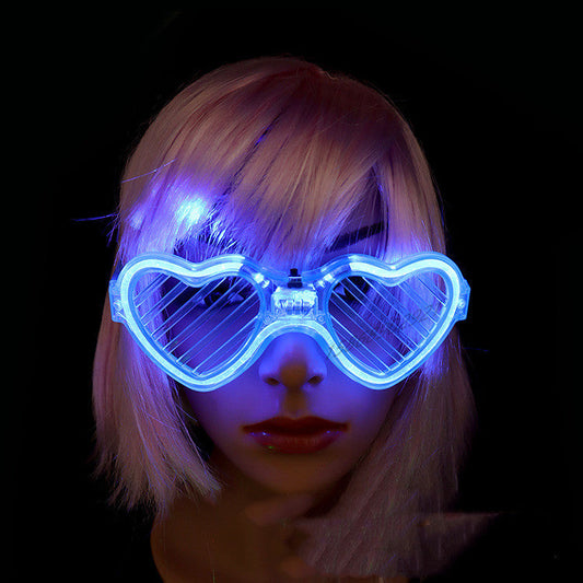 Luminous Glasses LED pour une fête éclatante | AOMshop A Blue