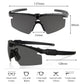 Lunettes de protection militaire BALLISTIC 3.0 pour le tir et le cyclisme