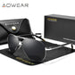 Lunettes de soleil polarisées pour homme - AOWEAR Grey Black AOWEAR
