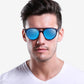 Lunettes de soleil, polarisées, rondes, rétro, Eyecrafters