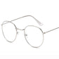 Lunettes de soleil rondes rétro Silver-T Free Bag and Cloth