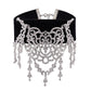 Luxury Rhinestone Choker - Collier Femme - AOMshop silver color