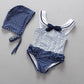 "Maillot de Bain Fille 2021 | Bikini Enfant avec Volants et Dentelle | AOMshop" 17068