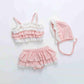 "Maillot de Bain Fille 2021 | Bikini Enfant avec Volants et Dentelle | AOMshop" 88057