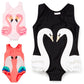 "Maillot de bain fille une pièce avec motif cartoon - AOMshop"
