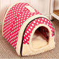Maison pour chien et chat, lit pour animaux de compagnie 04