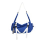 Large sac en bandoulière à large sangle pour hommes et femmes | AOMshop Blue Bag Only