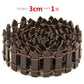 Mini clôture fée jardin barrière en bois Brown 3cm