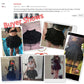"Mini-jupe gothique avec lacets pour femmes - style punk noir"