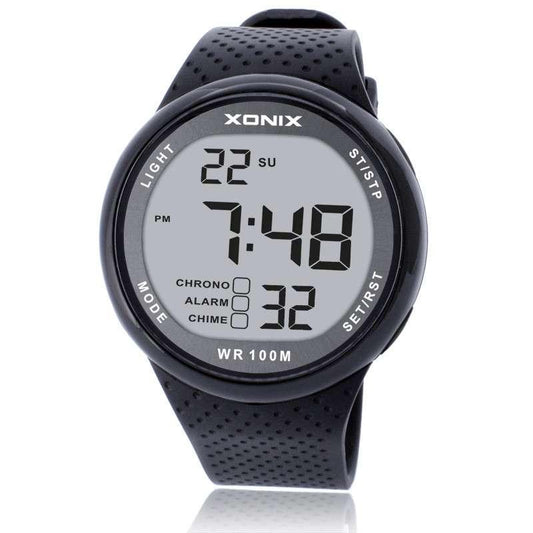 "Montre de sport étanche 100m pour homme - montre numérique pour natation et plongée"