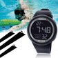 "Montre de sport étanche 100m pour homme - montre numérique pour natation et plongée"