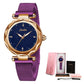 Montre femme étanche or et argent