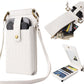 Multi-function Crossbody Bag Crocodile pour téléphone portable et porte-cartes