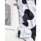 Nouveau style bikini imprimé vache avec poitrine enveloppée