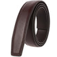 Nouvelle ceinture de marque de luxe pour homme en cuir véritable de haute qualité Dark Brown