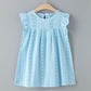 Nouvelle robe d'été de marque pour filles AZ2311Blue