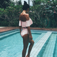 "Obtenez le nouveau maillot de bain à une épaule et taille haute chez AOMshop"