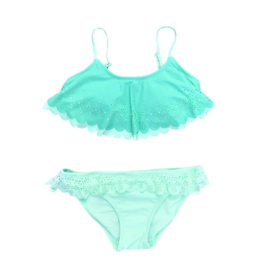 Openwork ruffled bikini girl - Acheter sur AOMshop