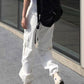 Pantalon cargo taille haute