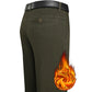 Pantalon en coton noir pour homme -