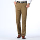 Pantalon en coton noir pour homme -