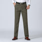 Pantalon en coton noir pour homme -