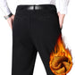 Pantalon en coton noir pour homme -