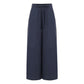 Pantalon large taille haute vintage pour femme Celmia 2023 Navy