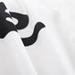 "Parure De Lit Cat Side Noir Et Blanc"