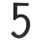 "Plaque d'adresse flottante noire pour maison, chiffres modernes de 15cm" 5