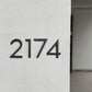 "Plaque d'adresse flottante noire pour maison, chiffres modernes de 15cm"