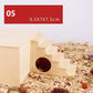 Plateforme de balançoire en bois naturel pour hamster - AOMshop 05style