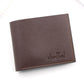 "Portefeuille homme en cuir véritable - Portefeuille en cuir de vache noir premium" Dark brown-2