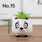 "Pot de fleurs mignon animal" No.15
