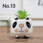 "Pot de fleurs mignon animal" No.13