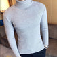 Pulls à col roulé pour hommes Gray-1