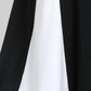ROSEGAL Robe col chemise color block pour femmes XXXL