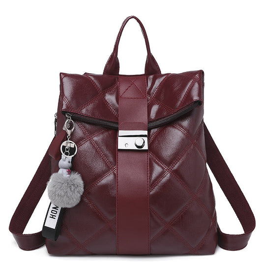 Achetez le sac messenger Retro Foreign Style sur AOMshop Wine Red