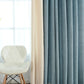 "Rideaux chenille solides et opaques pour salon et chambre - AOMshop"
