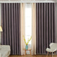 "Rideaux chenille solides et opaques pour salon et chambre - AOMshop" Brown