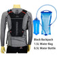 Sac à dos de course léger avec hydratation Black Bag and 2L