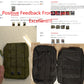"Sac à la taille en nylon tactique pour hommes avec système Molle"