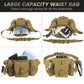Sac de taille tactique sac de ventilateur militaire sport en plein air grande capacité étanche équitation voyage course sac de poitrine multifonction