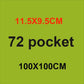 Sacs de plantation à poches vertes pour jardin vertical China 72pocket 100x100cm