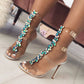 Sandales à talons hauts pour femmes - AOMshop