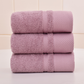 "Serviette de toilette adulte épaisse - AOMshop" Rhombus grape seed
