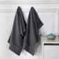 "Serviette de toilette adulte épaisse - AOMshop" Bullet gray