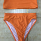 Sexy Two-Piece Breast Wrap Swimsuit Bikini Set | AOMshop