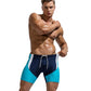 Shorts de bain pour hommes avec cinq points de couleur assortie - AOMshop